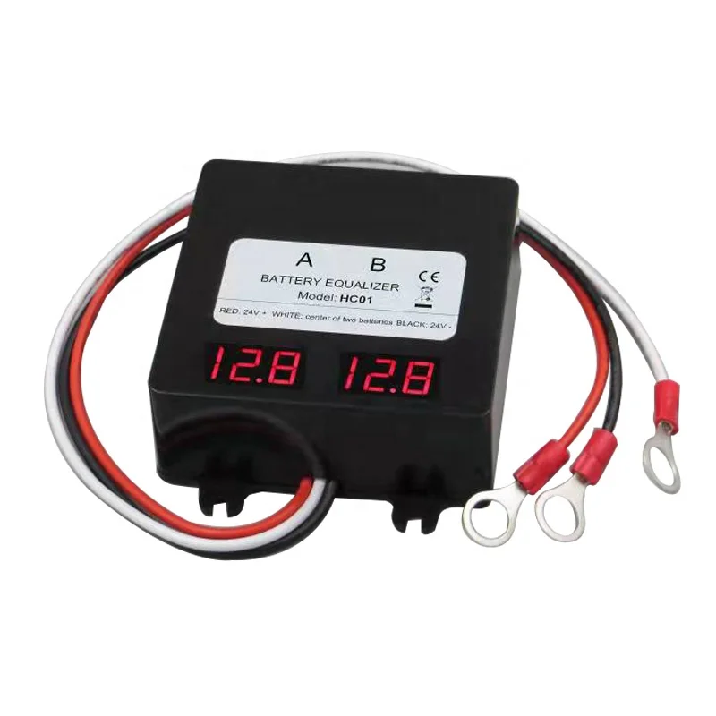 Heltec Active Balancer Battery Equalizer for Two Pieces 12V Gel Flood AGM Lead Acid Batteries Parallel Series 24V 48V
