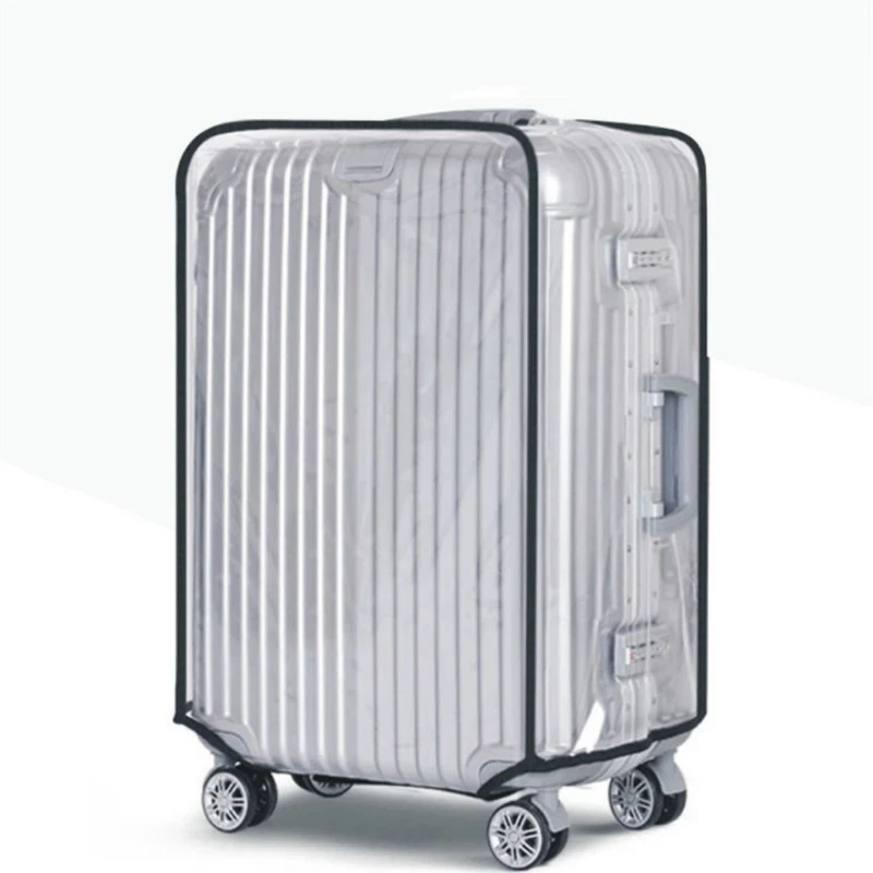 Luggage Protector  Cover PVC Bag Dust proof Travel Suitcase Transparent PVC Luggage Cover