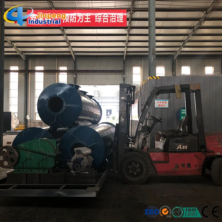 Environment Friend Hospital Waste Disposal Equipment Pyrolysis Machine