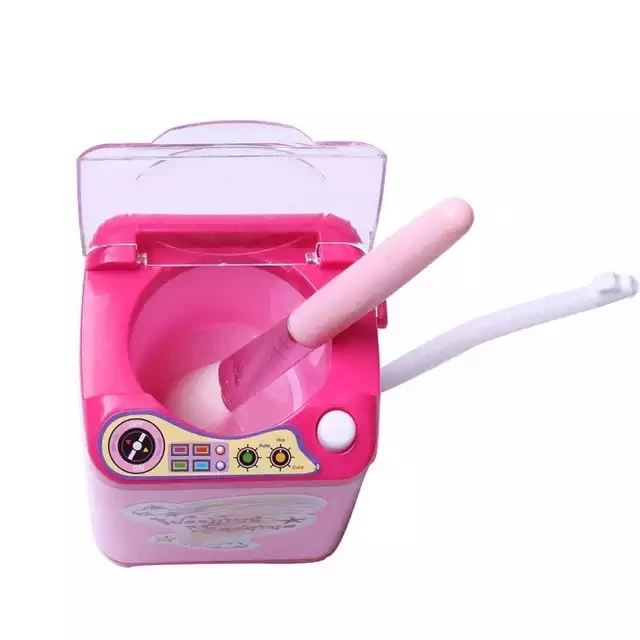 Makeup Brush & Cleansing Puff Sponge Cleaner Device Automatic Washer Machine