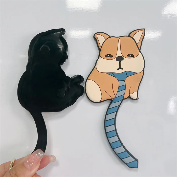 Fish Cartoon Design Nice Label Freezer PVC Magnet Sticker