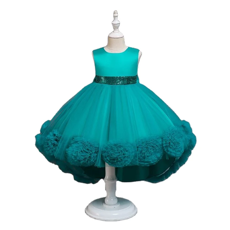 Baige Dresses For Girls Of 7 Years Old Children Clothes Kids Frock Designs Pictures Baby Party Wear