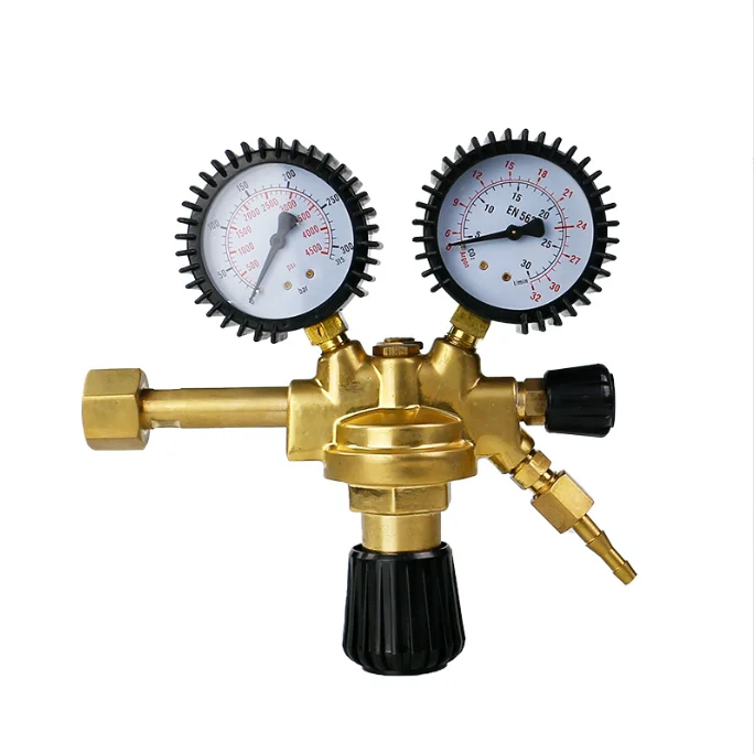 European style  Argon co2 regulator Italy type Argon Oxygen regulator