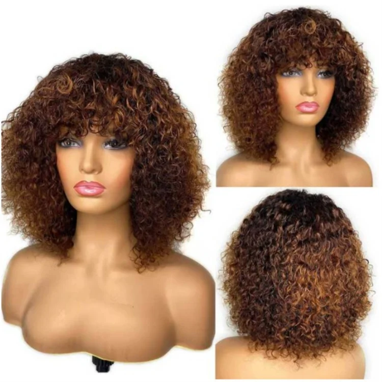 Enhance Your Look with Pixel Curl Human Hair Latest Innovation Wig Nature brazilian human wig hair styles for women