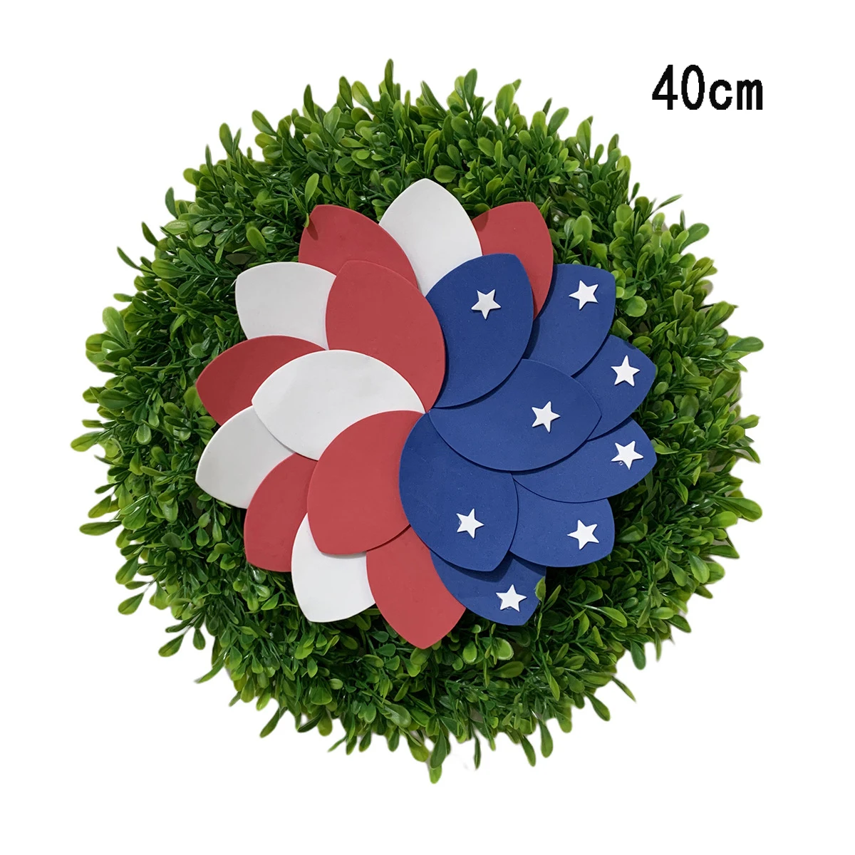 Independence day USA July 4th Patriotic Wreath Handcrafted Hanging Flag american eagle wreath 4th of july