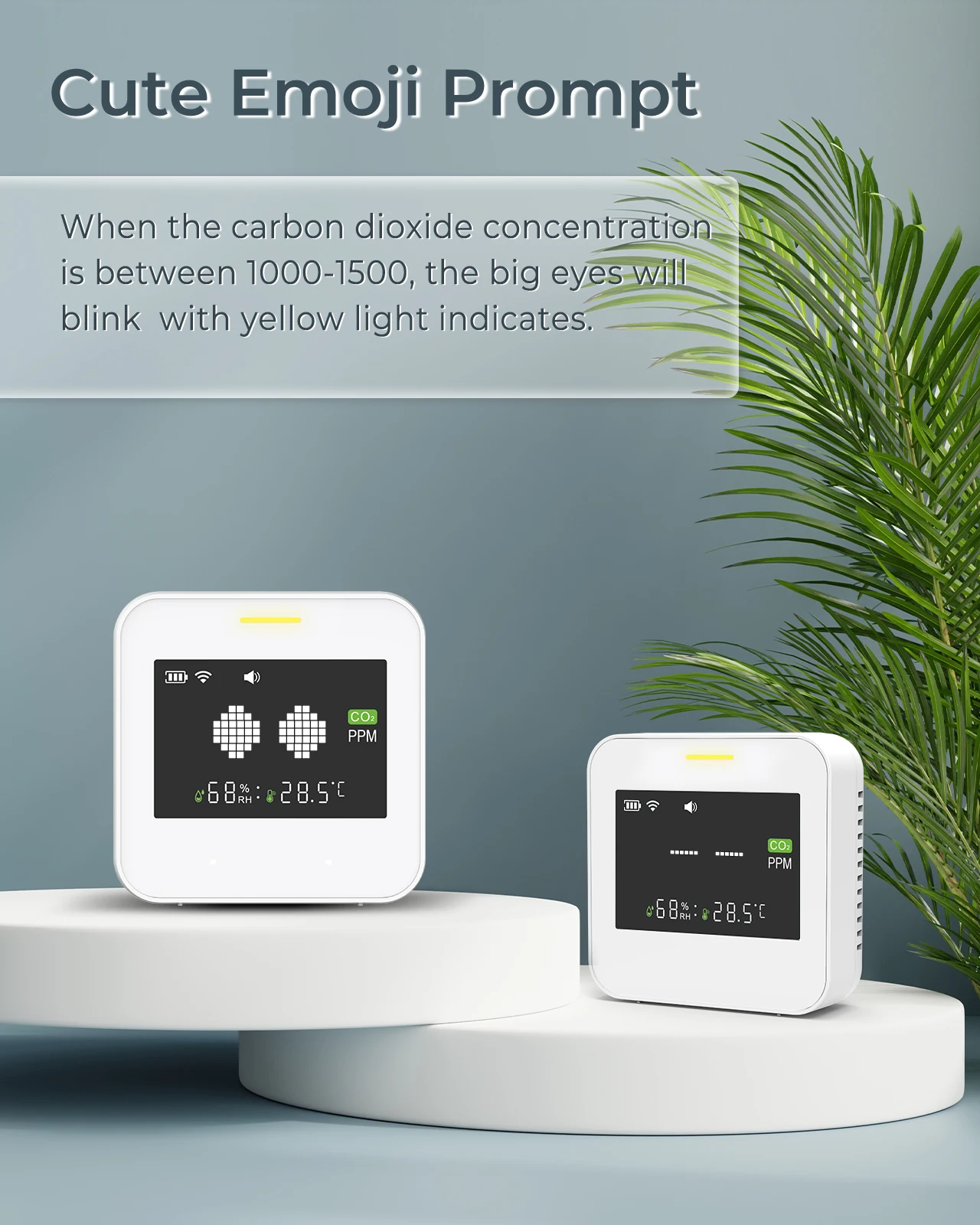 SITERWELL Air Quality Monitor CO2 Detector Carbon Dioxide Monitor with Humidty Temerature