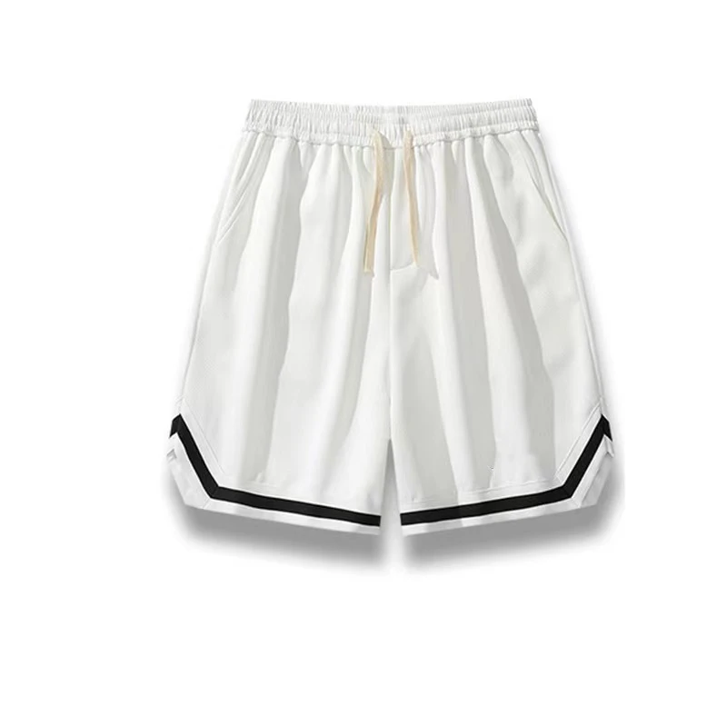 Basketball pants quick dry training five quarter pants trend loose but knee shorts for men sports running fitness