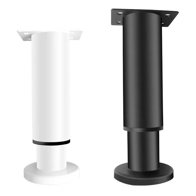 Round Cylinder Shape Furniture Fitting Sofa Leg Adjustable Table Leg Brass Smart Furniture Hardware Furniture Feet