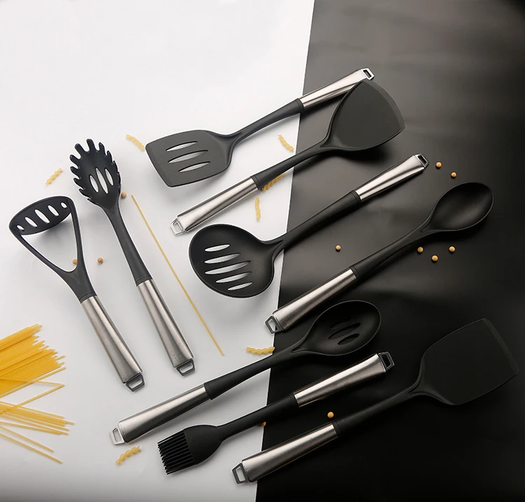 Термостойкий не содержит БФА, нетоксичный производитель, органайзер для отеля, набор столовых приборов, кухонная посуда, бытовая нейлоновая кухонная утварь