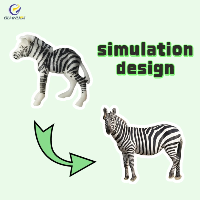 2024 New Hot Selling Mini Static Animal Model Wildlife  Plastic Animal World Educational Toys  For Children Over 3 Years Old