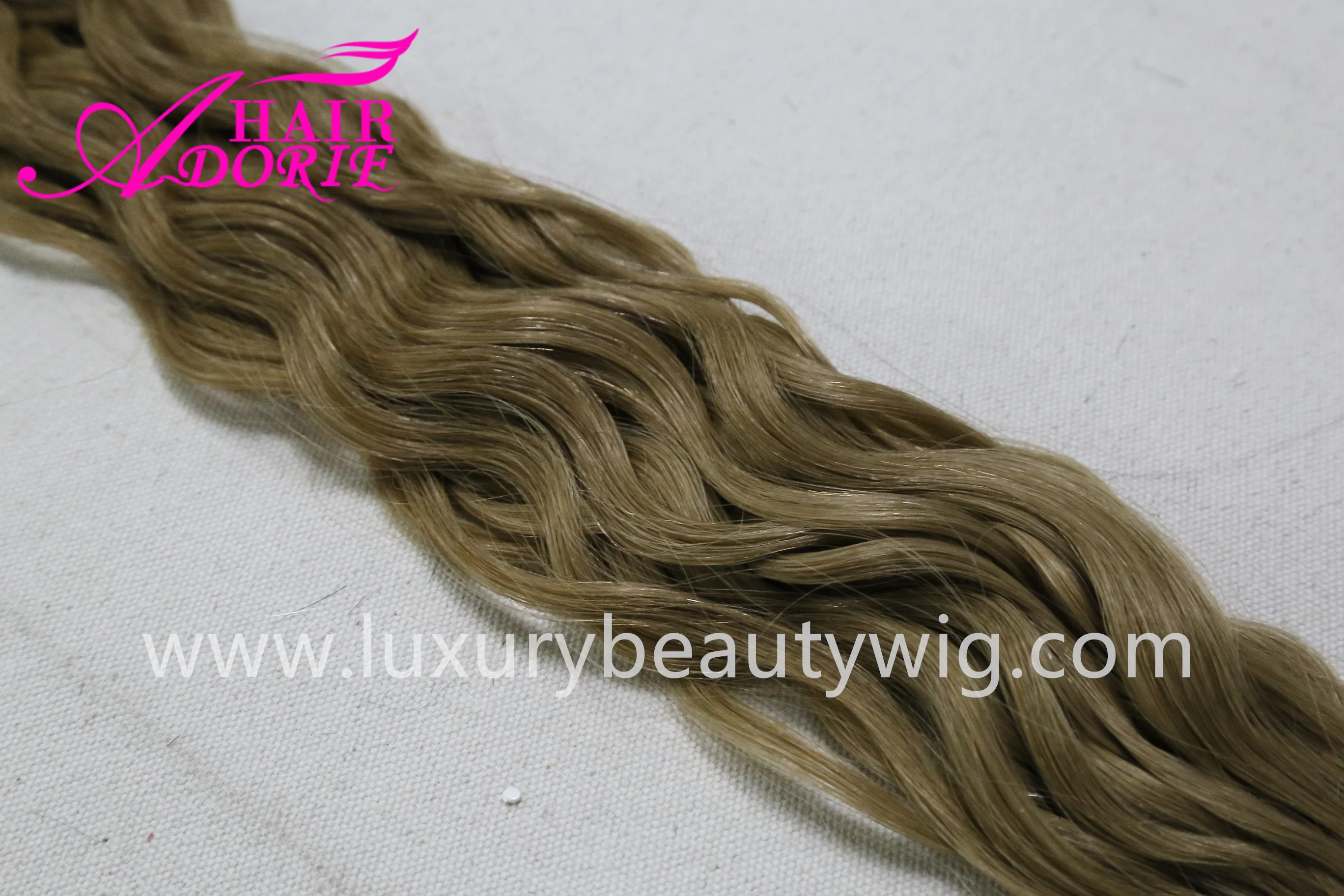 Factory Direct High Quality 100% Human Hair Extensions Invisible Wefted Tape In Double Weft 1 Year Life Span