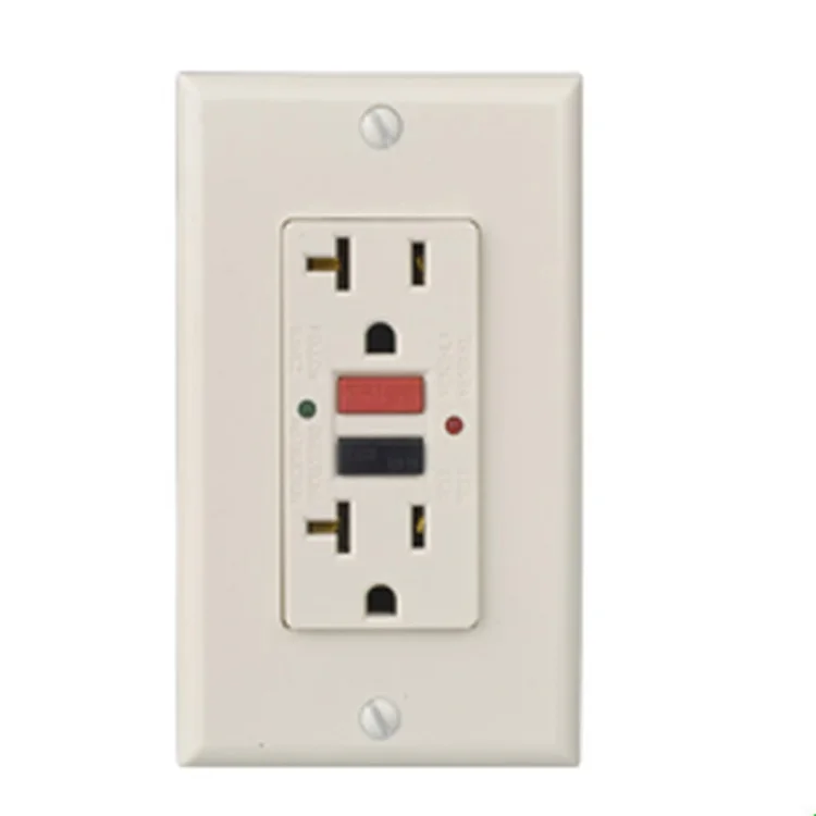 15A 20A 5mA 110V 120V 125VAC TR GFCI American US GFCI TW Receptacle outlet socket
