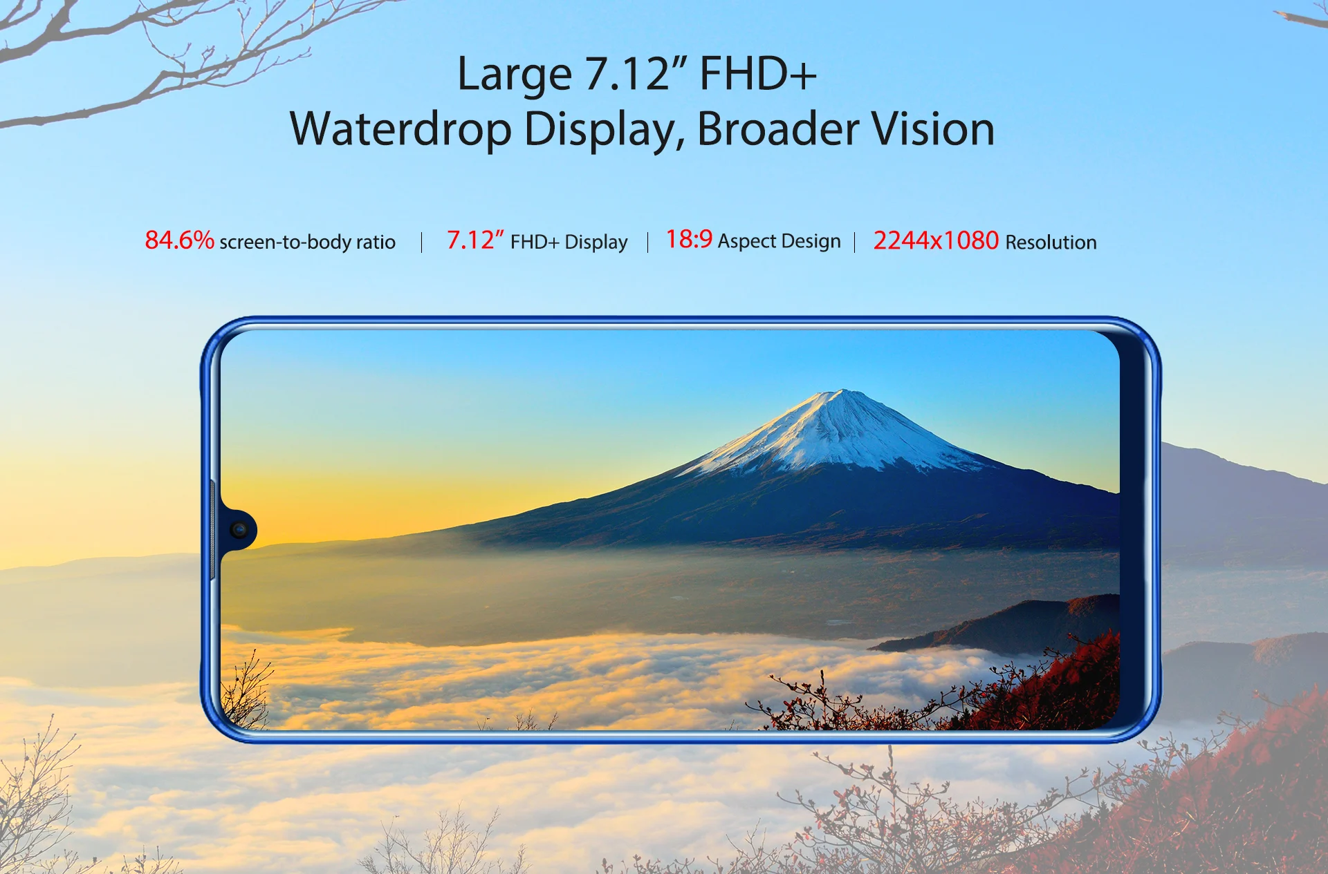 
Drop Ship Biggest Full Screen 7.12inch Android Mobile Phone Smart Unlock 4G Dual SIM OUKITEL K9 RAM4GB ROM64GB 6000MAH 