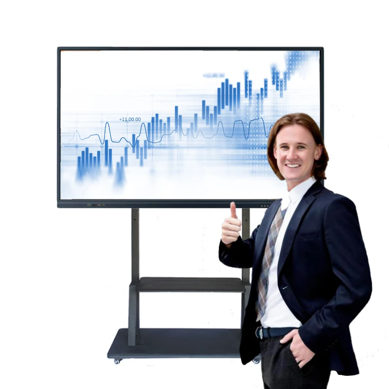 75 touch screen tv smart board supplies KQFKE interactive whiteboard for education use