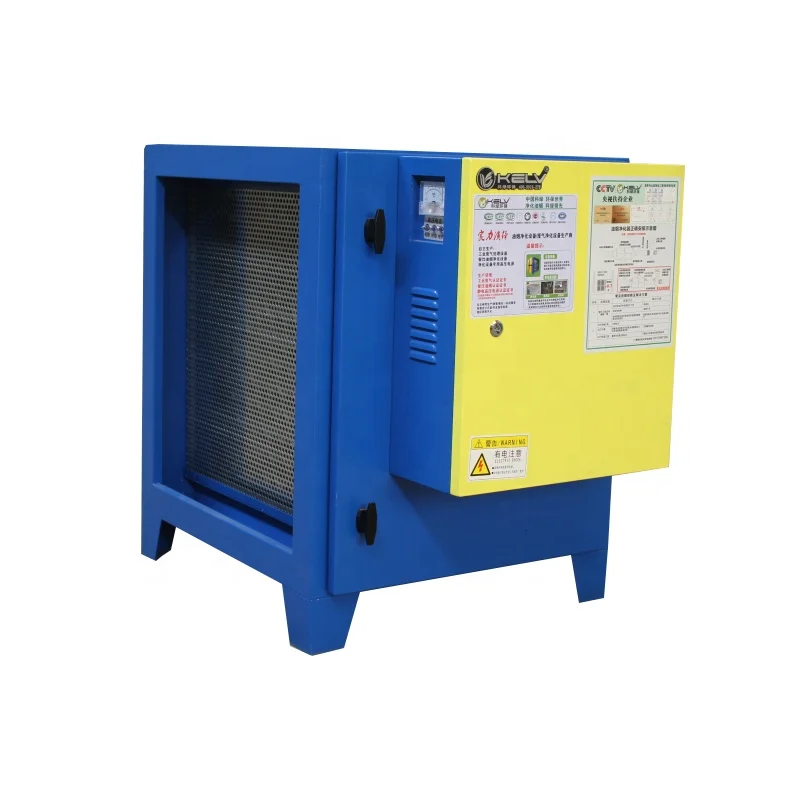 High Quality Ecological Unit Electrostatic Filter ESP Air Purifier 8000 Air Volume Non-perishable Rust Oil Fume Purifier