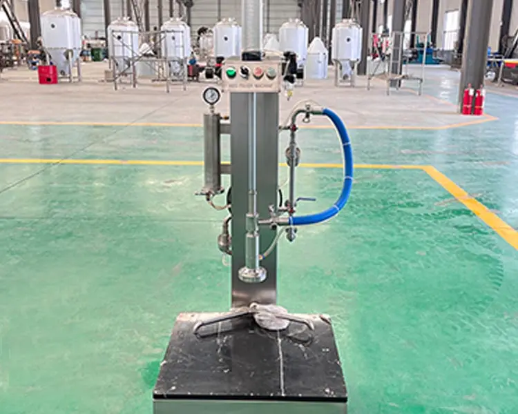 Automatic single head keg filling machine barrel filler machine isobaric filling machine semi-automatic kegging system