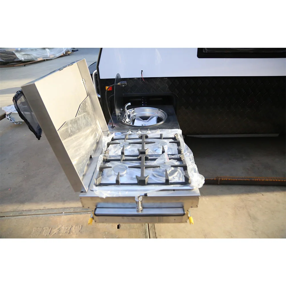 Luxury Terrain Tuff 2 4 Person Sleeper Berth Extreme Off Road 4X4  Overland Caravans Camper Australian For Sale