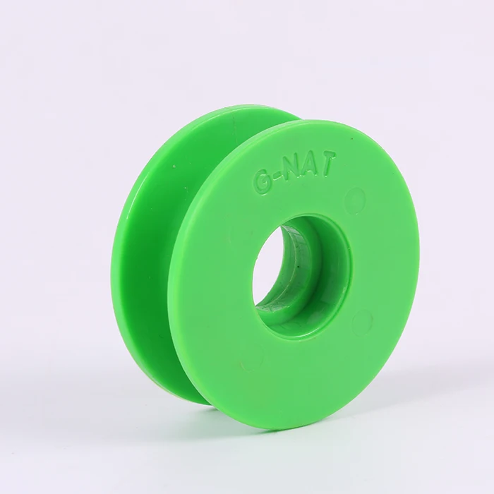 Kinds of  PA66/ABS/PP/HDPE/TPU/PC made plastic pulley  and custom plastic wheel for all machines including parts