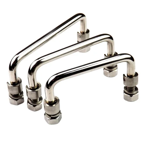 Huiding 506 L90 Stainless Steel 304 Folding Pull Handle 90mm