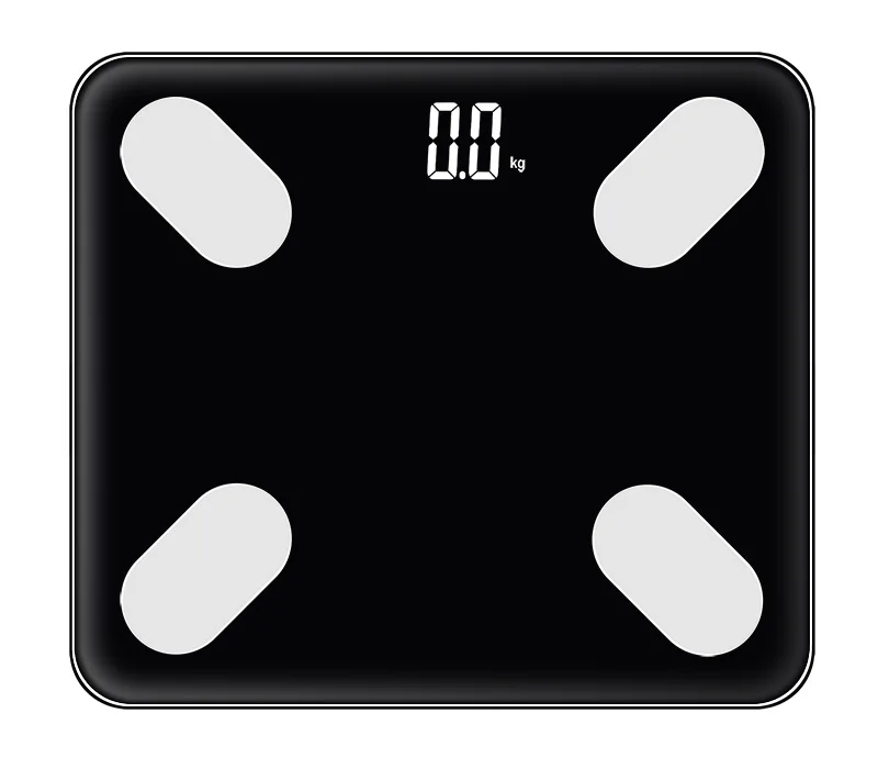 Portable Electronic Glass Platform Body Fat Scale CE Certified Digital Bathroom Scale Cute Home Use Cheap Home Balance Scale