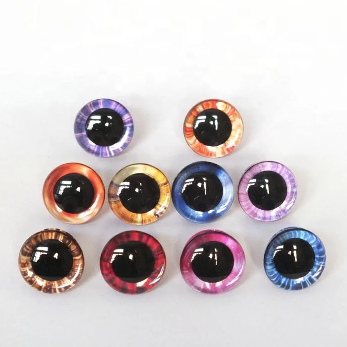 toy eyes 3D cclorful safety doll eyes for diy craft