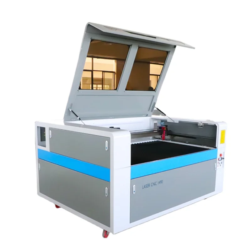 1490 CO2 Laser Cutting /Engraving Machine Metal Cutting Textile Leather Acrylic Fabric Wood
