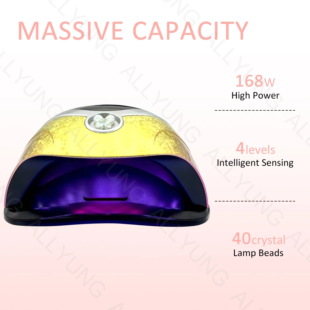 168w Professional Uv Nail Lamp SUN L3 For Drying Nails Gel Polishing 4 timers For Nail Use