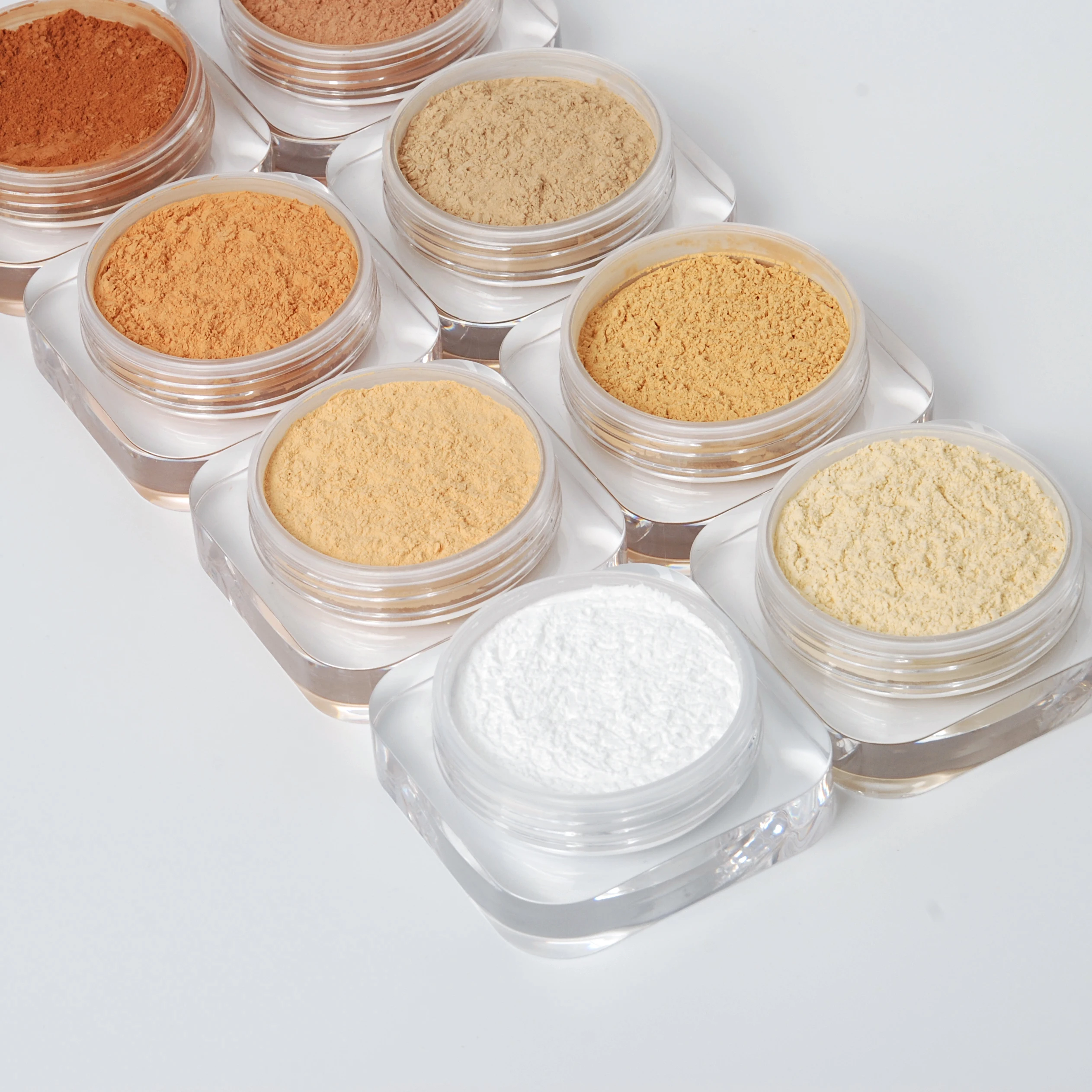 Wholesale Vegan Custom Logo Mineral Makeup Waterproof Powder Long Lasting Private Label Mineral Setting Loose Powder