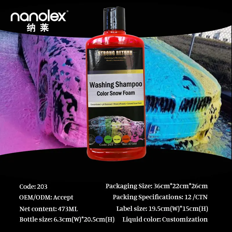Nanolex 203 Cars High-capacity Wash Shampoo Good Quality Wash Shampoo Car Shampoo For Auto Detailing Exterior