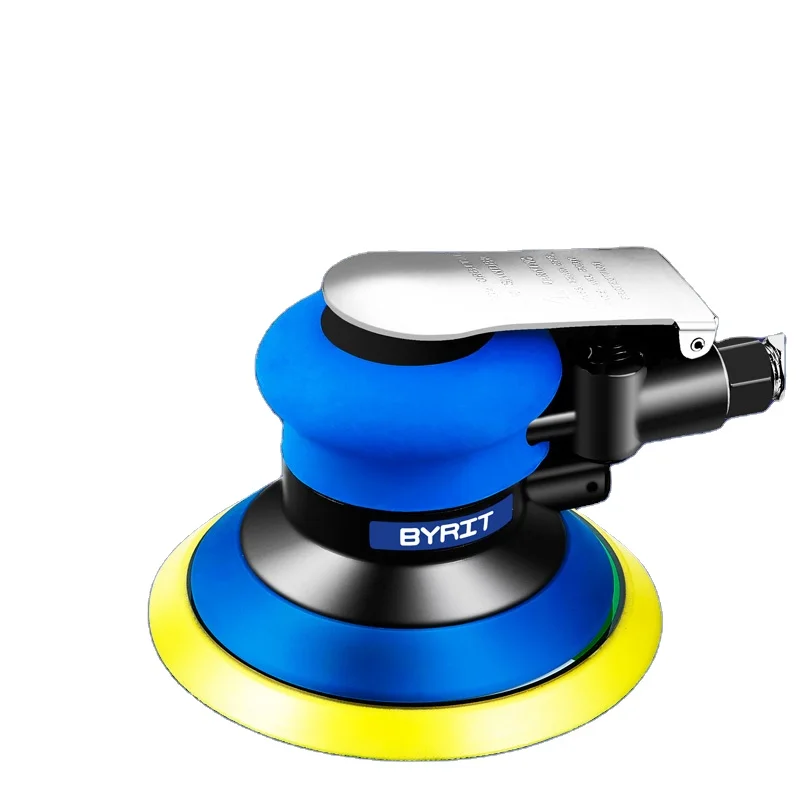 5' air sander wood metal polishing meite pneumatic orbital sander
