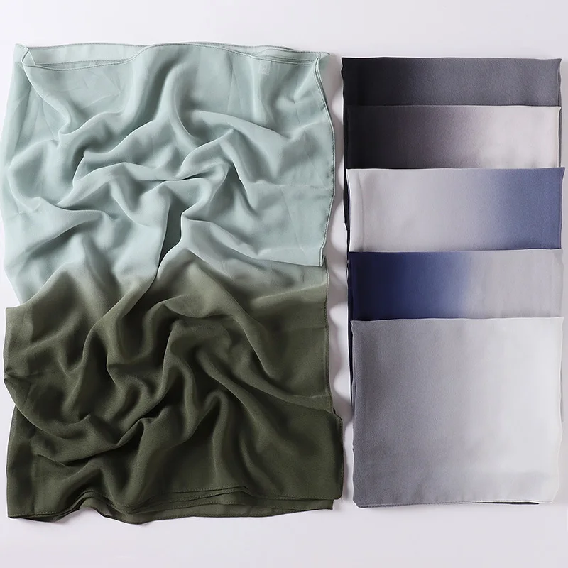 China Custom Made hijab muslim chiffon scarf hijab chiffon muslim hijab