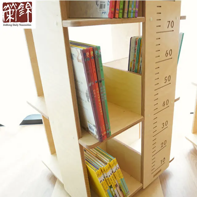 Portable Children Bookcase Modern Luxury Kids Children Floor Corner Detachable Bookshelf Bookcase