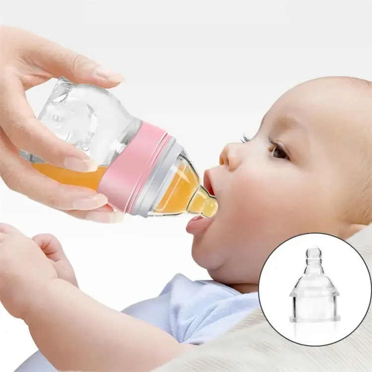 Eco Hands Free Bebesiones Baby Product Baby Bottle Feeder Baby Feeding Bottle Spoon