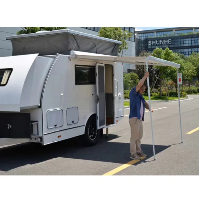 Awnlux High Quality RV Parts & Accessories High Strength Aluminum Alloy Frame with Manual & Auto Control Easy-to-Use RV Awning