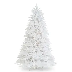 Hot sale 6 7 10 12ft  xmas decoration outdoor led wire artificial white christmas trees