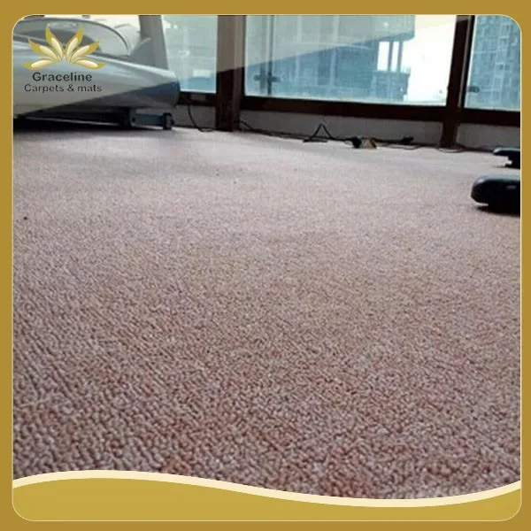 Cut pile comfortable wall to wall carpet in rolls