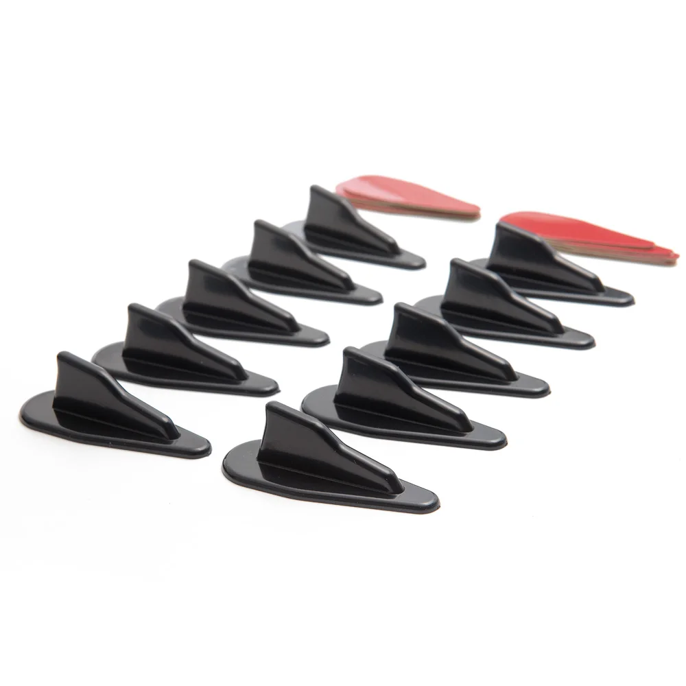 10pcs/Pack Bumper Diffuser Windshield Roof Spoiler Vortex Generator For Subaru Mazda EP-SYQ188