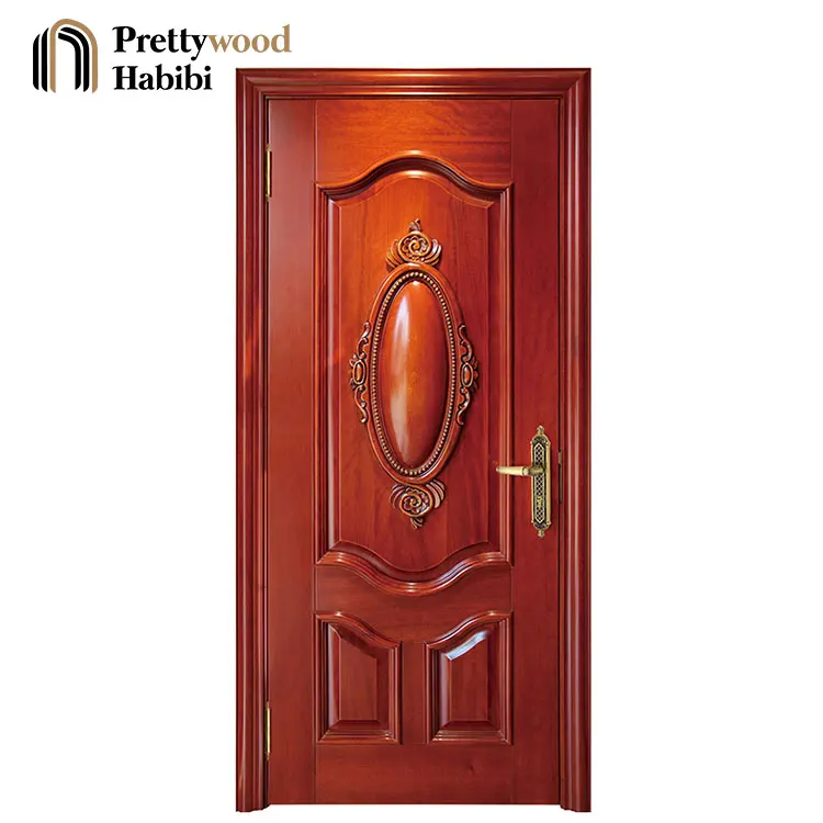 Prettywood Carving Photos Catalogue Flat Simple Teak Wood Main Door Designs