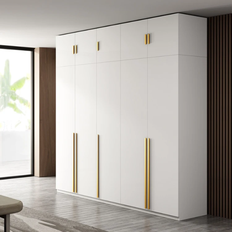 Luxury hot sale wardrobe closet particle board bedroom furniture organizer fiber wardrobes furniture