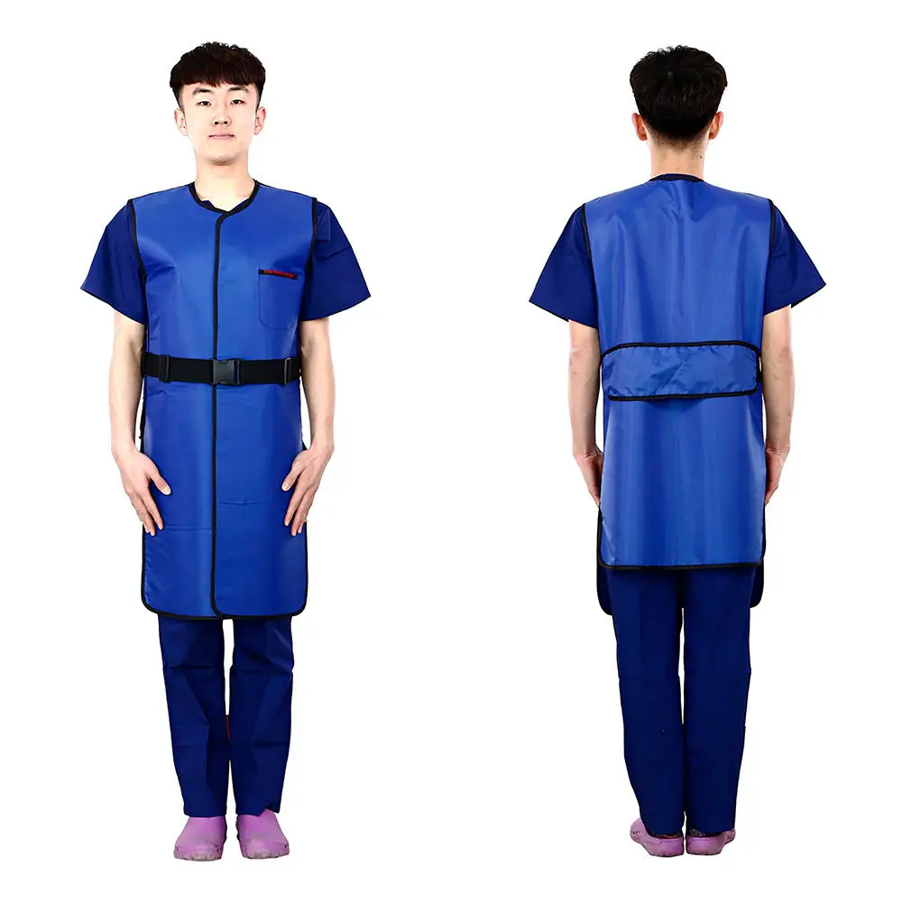 Medical Digital Xray Machine Protection Vest Blue Anti X Ray Protective Lead Apron Veterinary Lead Apron