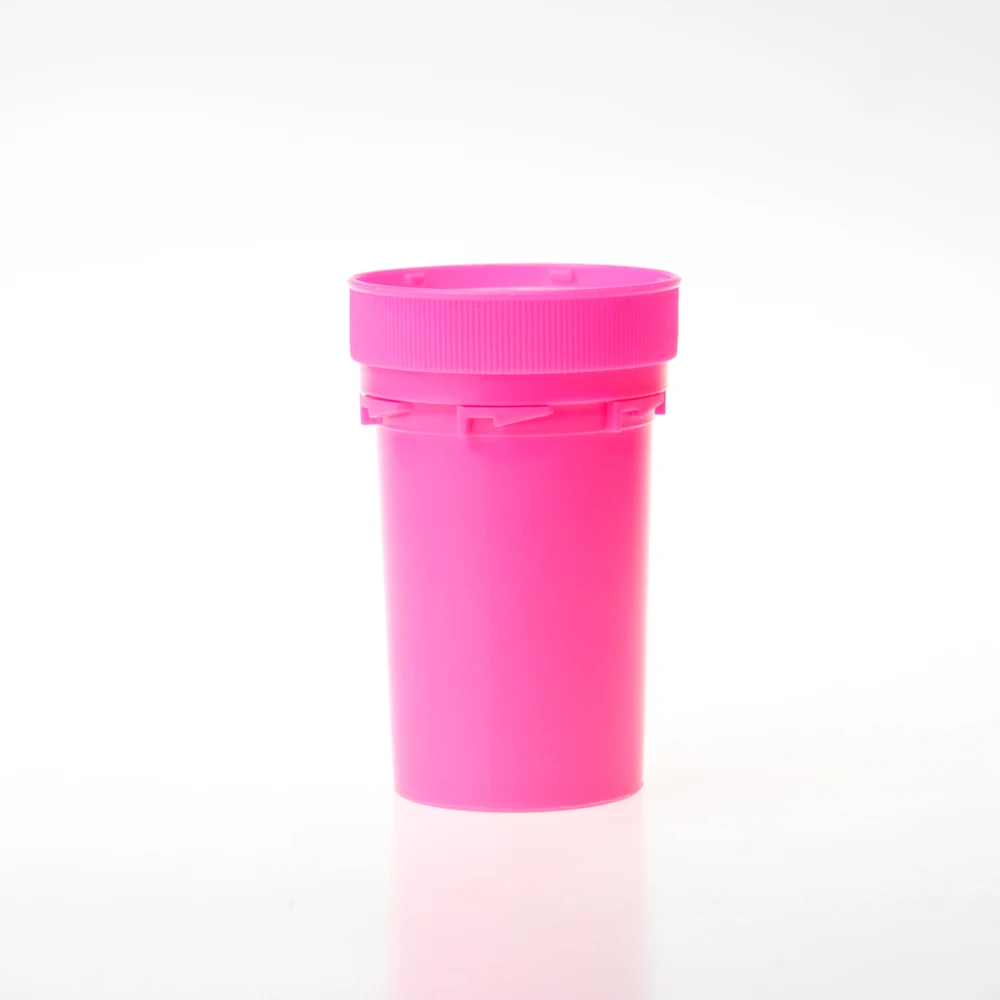 plastic vial with plastic cap capsule packaging vials