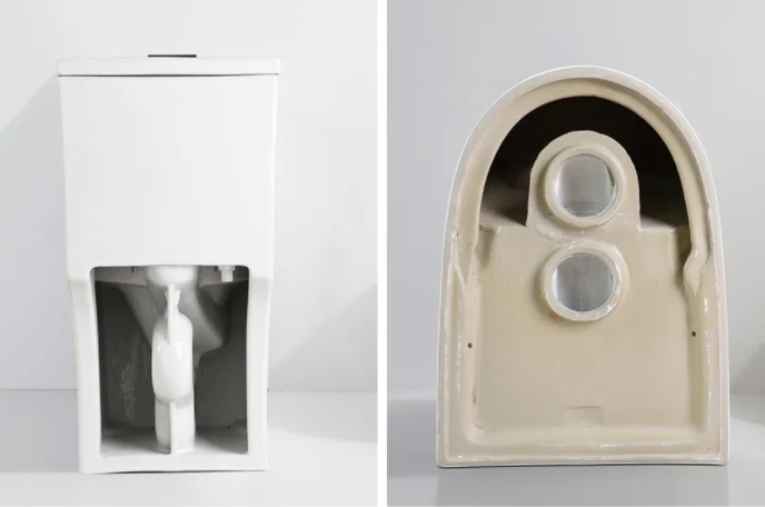 Chazhou factory  siphon bathroom ceramic wc toilet set for suitable in the market