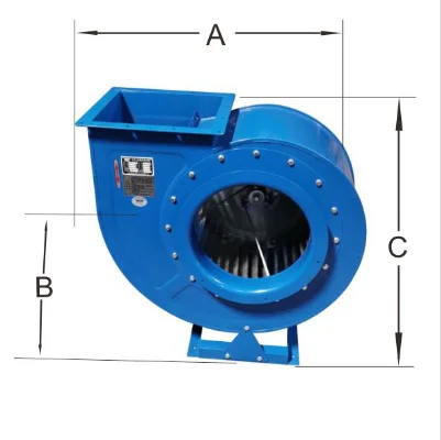 Yuton 11-62 series High Quality Low Noise High Air Flow Paint Booth Exhaust Fan centrifugal sirocco fan circulation fan blower