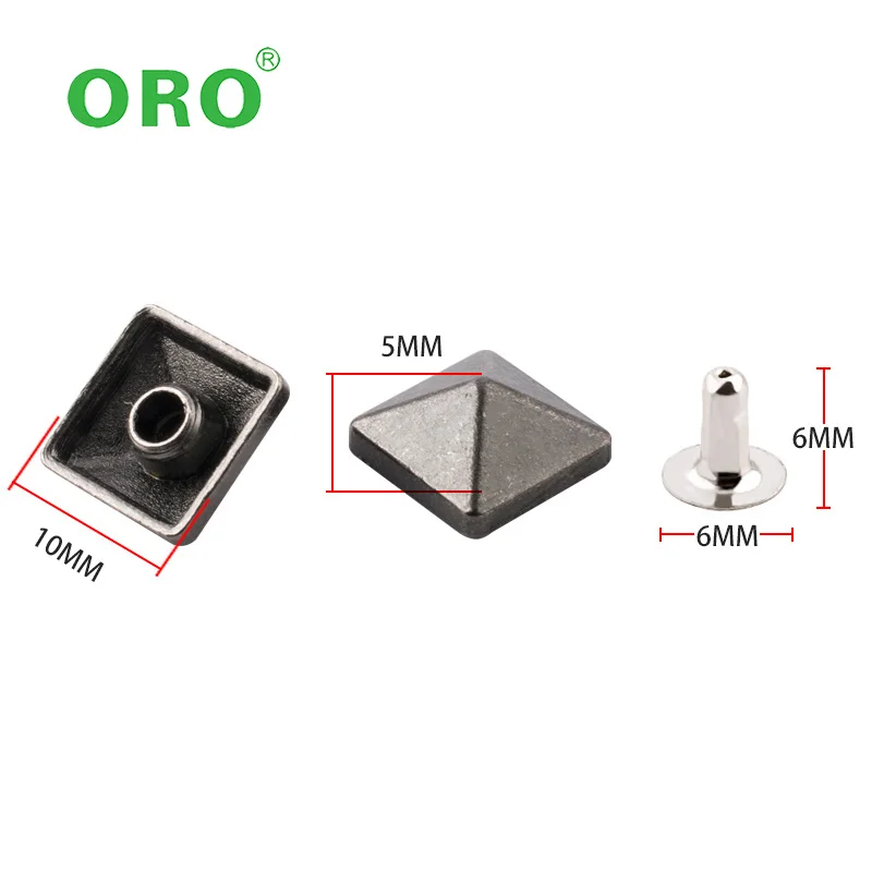 Factory Wholesale Metal Jeans Rivet Buttons Custom Plating Denim Rivets Logo Garment Spike Rivets For Denim