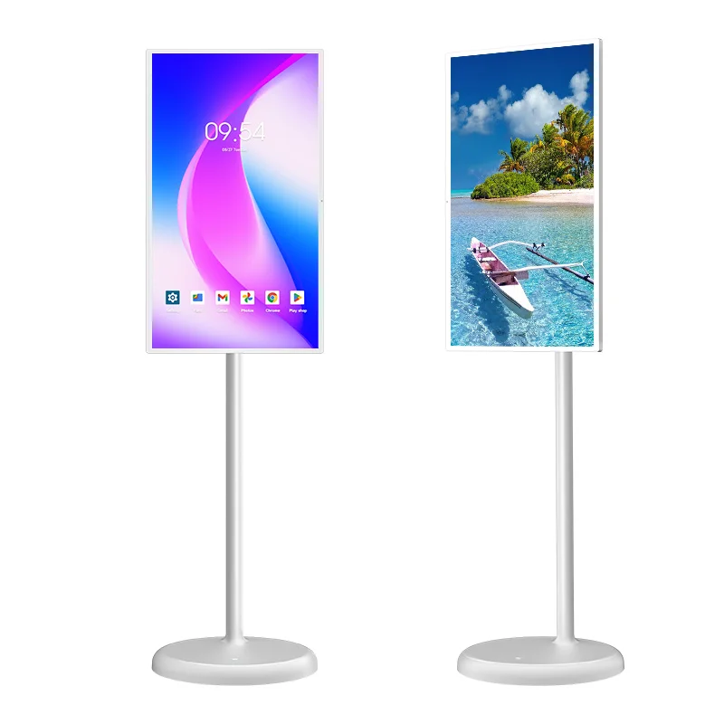 Portable 21.5 inch Private Touch Screen Moving Screen 1920*1080 USB IPS LCD Fitness Display Android Monitor with Stand for Home