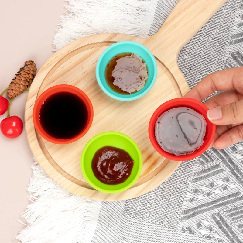 Multi-fuction Silicone Kitchen Daily Products Use Items Set Of 4pcs Pinch Mini Bowl