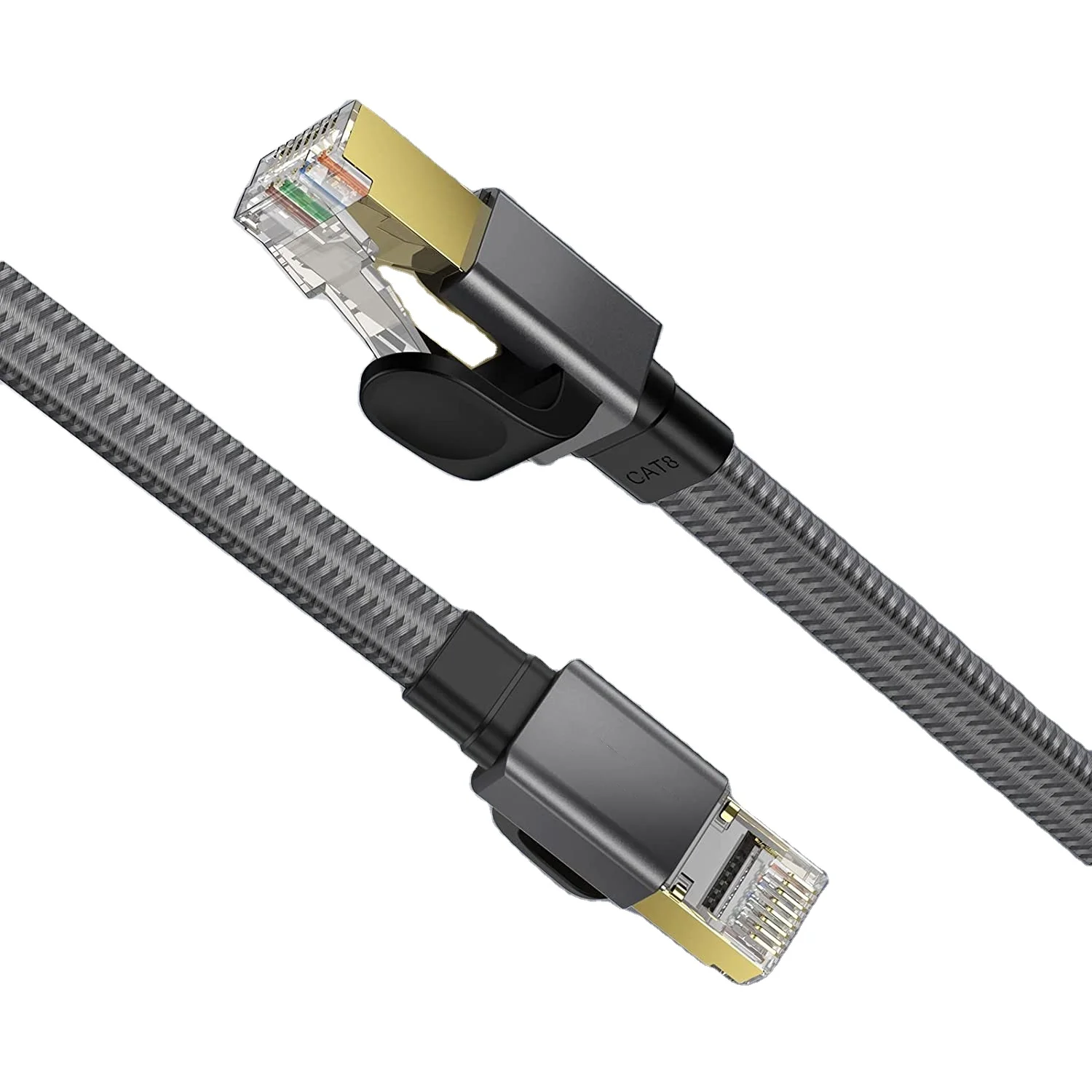Сетевой Ethernet-кабель rj45 с двойным экраном Cat 8 3 фута cat 1 м 2 10 15