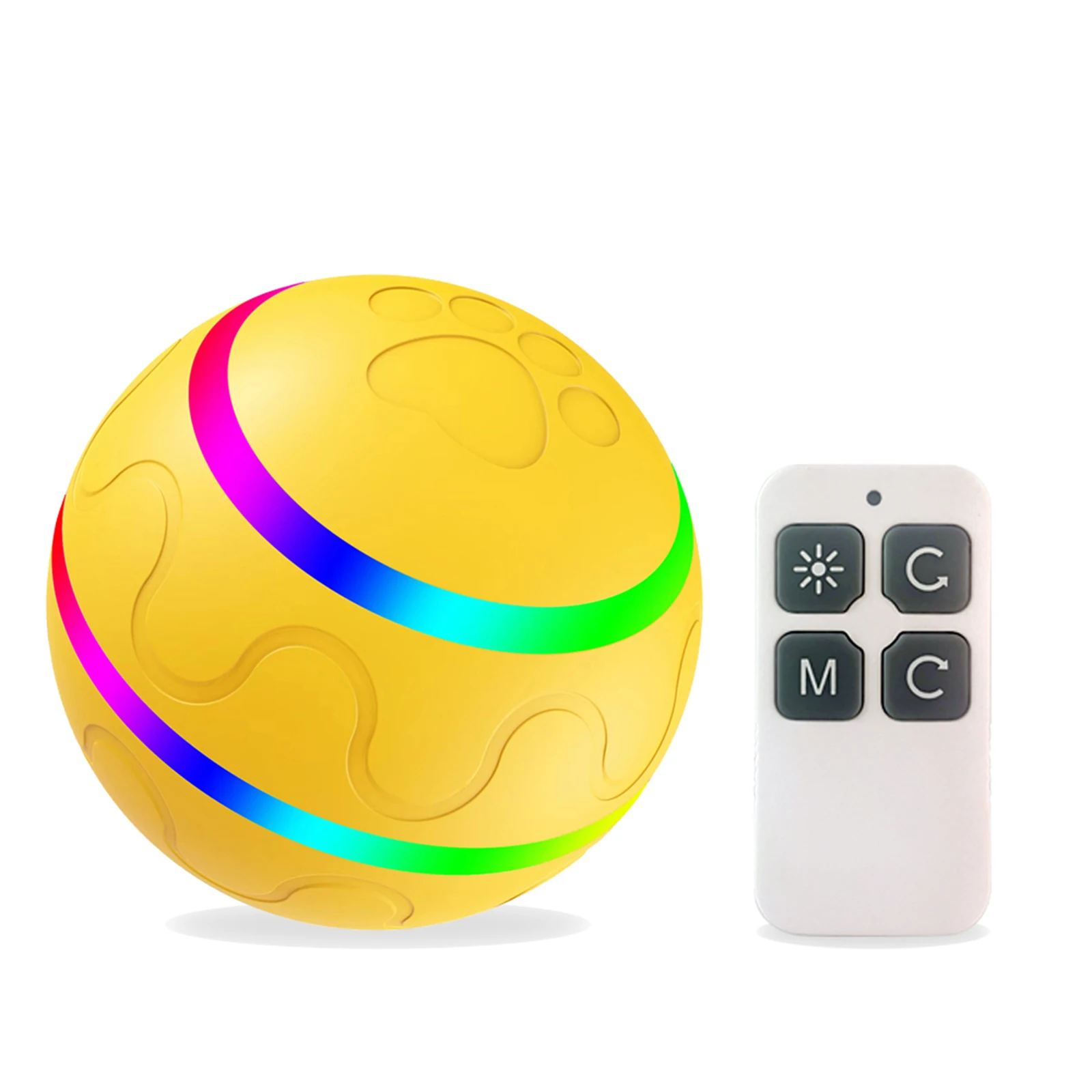 Hot sell remote control dog ball interactive smart ball cat ball for dogs