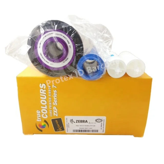 Zebra 800077-742 YMCKO Ribbon for Zebra ZXP Series 7 PVC ID Card Printer