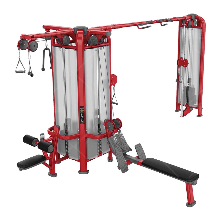 Commercial Professional Gym Fitness Equipment Sports Multi Function 5 Station for Body Building